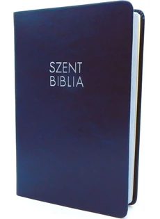 Közepes Biblia Sötétkék 