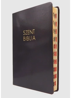 Nagy Biblia sötétbarna regiszterrel