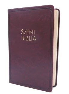 Közepes Biblia Bordó