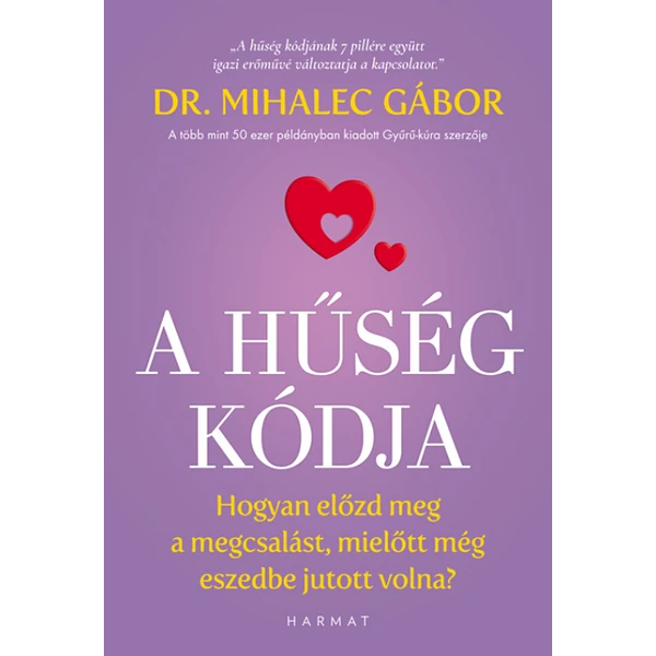 A hűség kódja Hogyan előzd meg a megcsalást, mielőtt még eszedbe jutott volna? (Dr Mihalec Gábor)