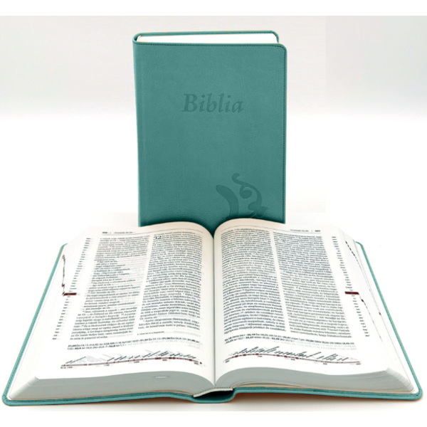 Károli-Biblia Középm.2.0 (ÚRK) Türkiz MT