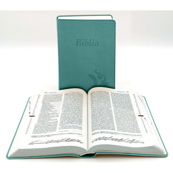 Károli-Biblia kism.2.0 (ÚRK) Türkiz