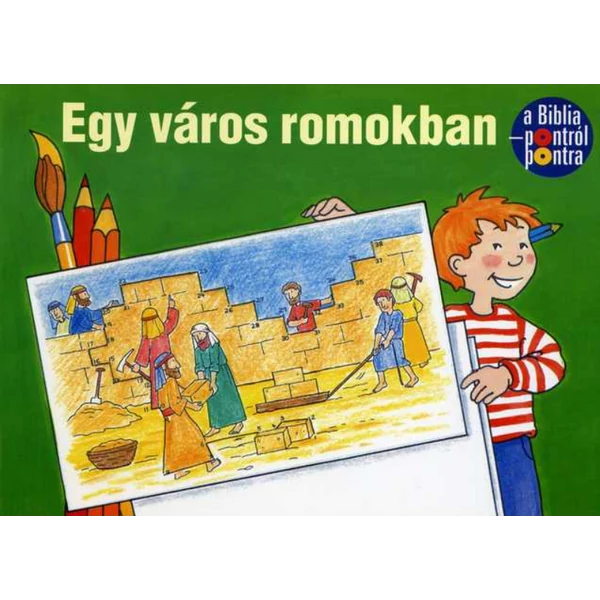 Egy város romokban-kifestő