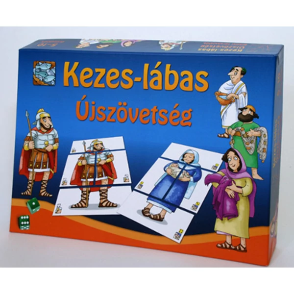 Kezes- lábas - bibliai társasjáték Újszövetség 5 - 10 éveseknek