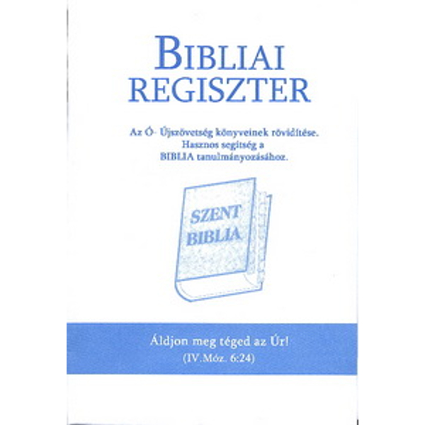 Bibliai regiszter