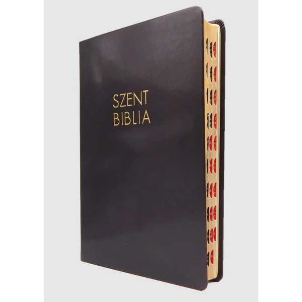 Nagy Biblia sötétbarna regiszterrel