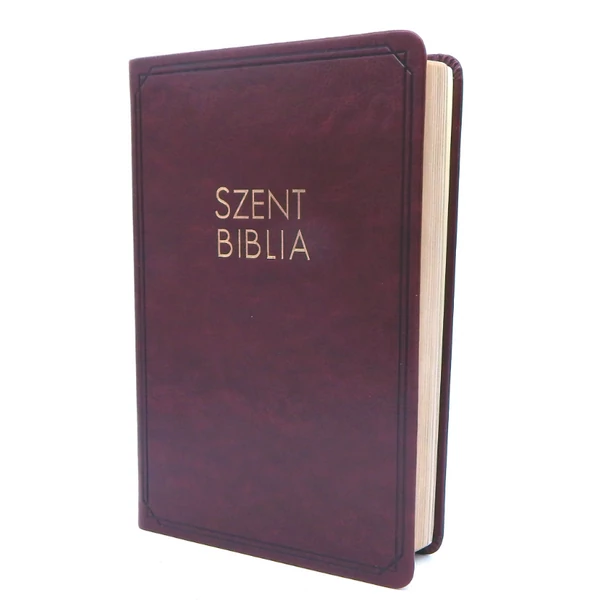 Közepes Biblia Bordó