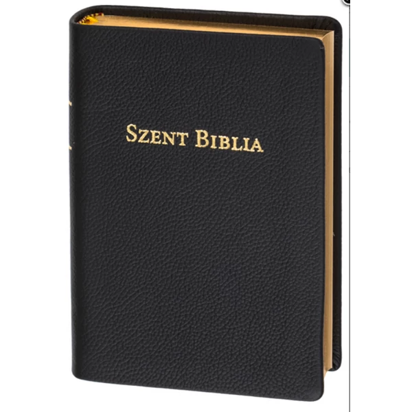 Biblia - Károli fordítás - bőrkötésű, aranyszélű - nagycsaládi méret