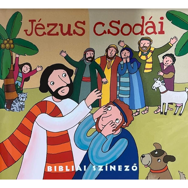 Jézus csodái - bibliai színező